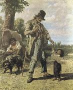 Gustave Courbet Beggar oil painting